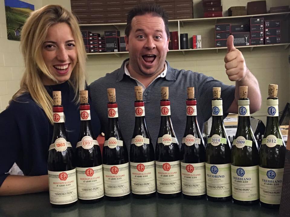 Chiara De lulis Pepe of Emidio Pepe, the pride of Montepulciano d'Abruzzo visits WHWC. 