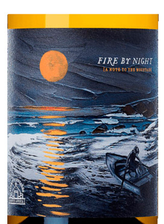 Alheit Fire by Night 2023 Chenin Blanc from Stellenbosch, reflecting tropical style of South African bush vine Chenin.