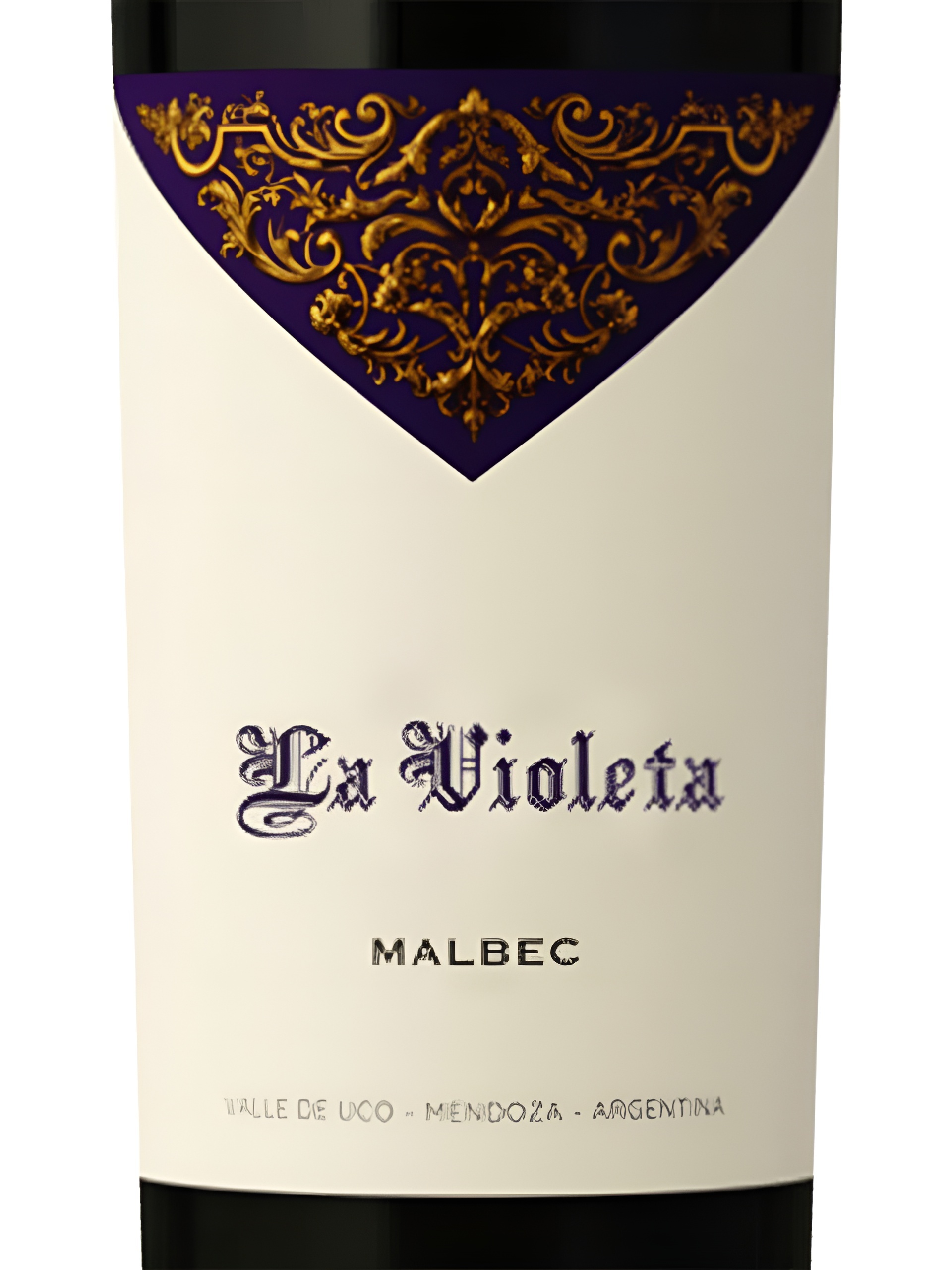 Monteviejo Malbec Lindaflor La Violeta 2015, Malbec from Uco Valley, Mendoza, Argentina. 