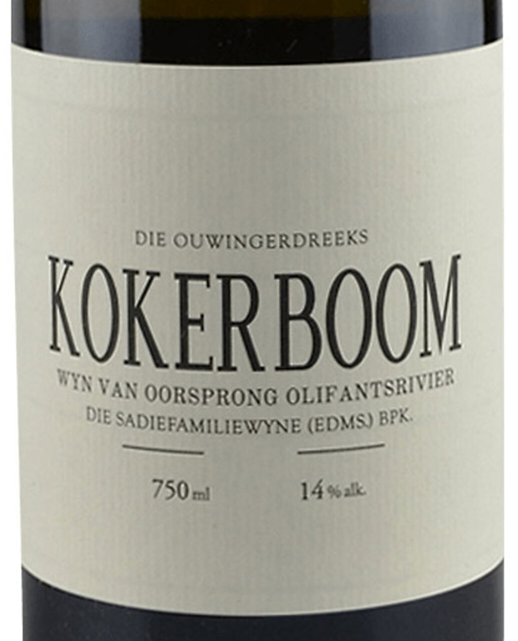 Sadie Family Kokerboom (Sémillon) Swartland Old Vine 2022 Sémillon from Swartland, Western Cape, South Africa.