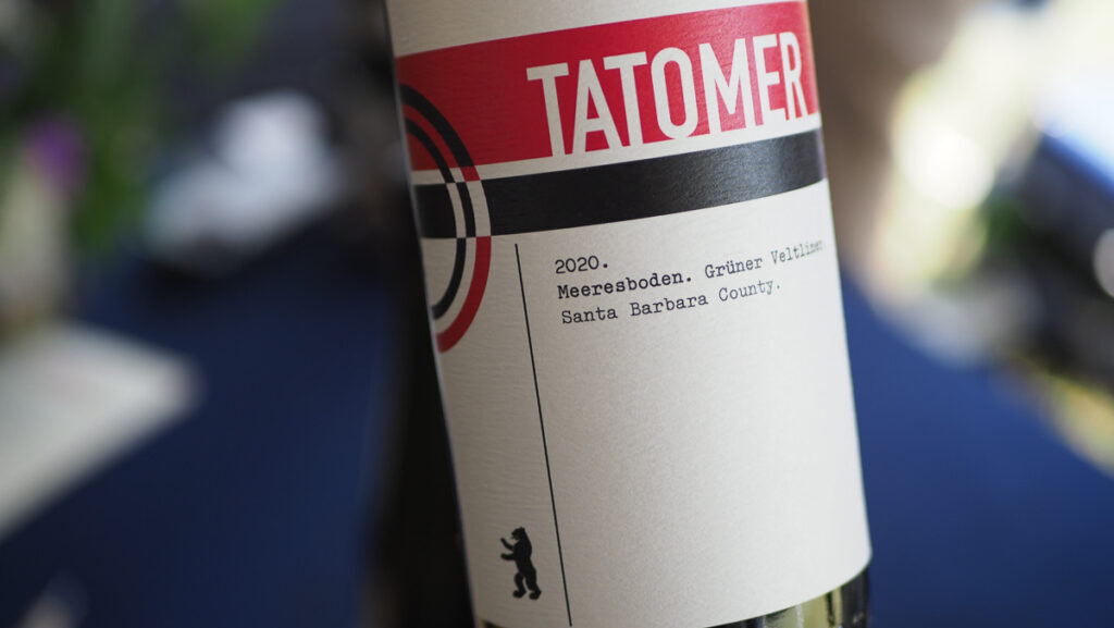 Tatomer Riesling Santa Barbara County Kick-On Ranch Clone 239 2021.